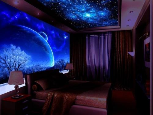 Светящийся потолок - как основное освещение.