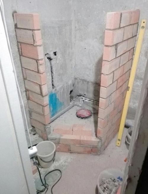 До и после ремонта ванной комнаты. 01