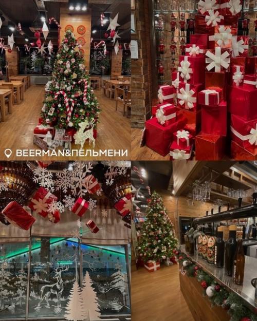 Топ заведений Новосибирска с новогодним интерьером. 07