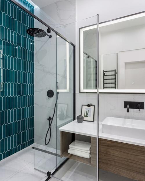 Реализованный интерьер квартиры, площадью 68 кв. 05