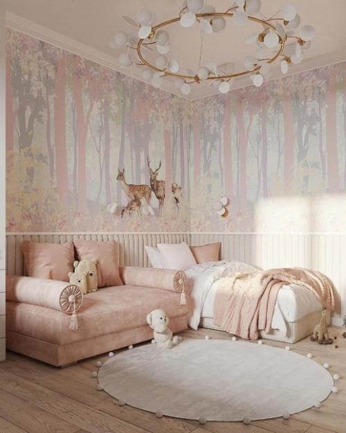 Детская комната в нежных цветах. 06