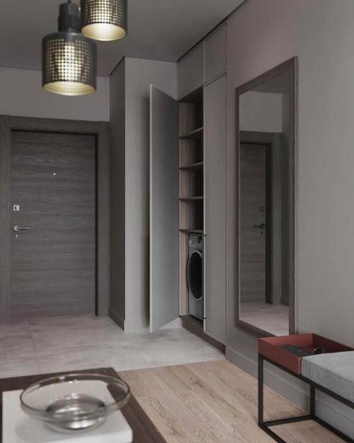 Визуализация брутального варианта кухни. 08