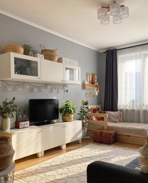 Интерьер однокомнатной квартиры. 02