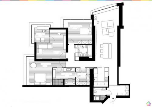 Квартира в Киеве от студии Special Project Venediktov ч. 2. 08