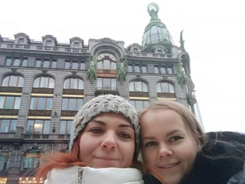 Делай три!  Питер посмотри в центре! 04