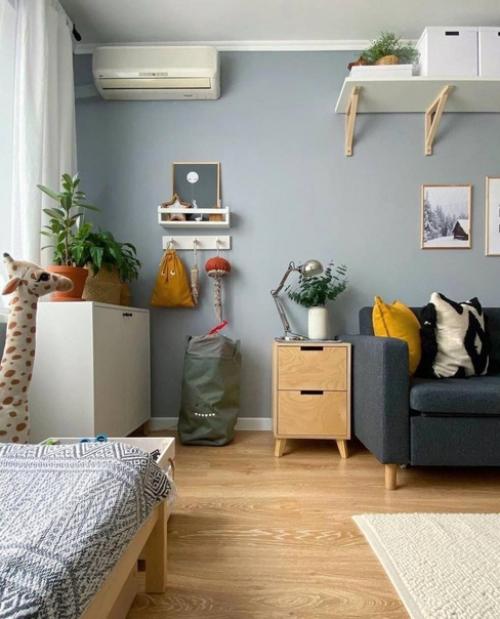 Интерьер однокомнатной квартиры. 01