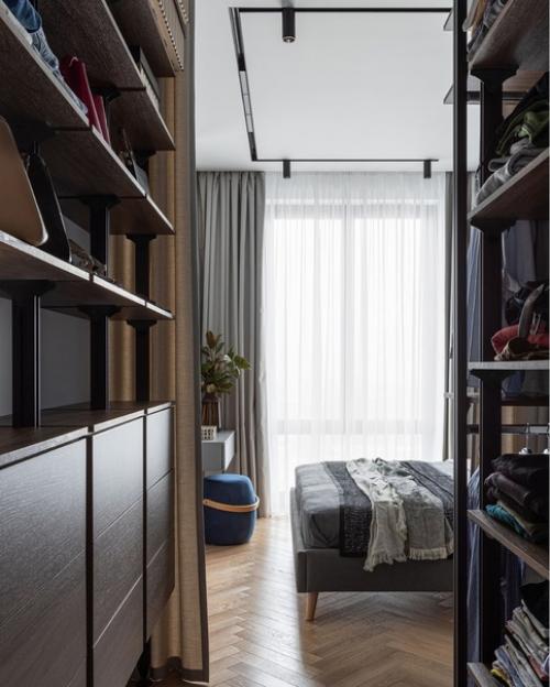 Реализованный интерьер квартиры, площадью 68 кв. 04