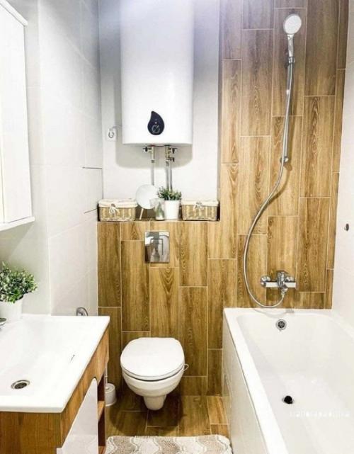 Небольшая ванная комната. 05