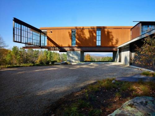 Часть 1. резиденция в беркшире (Berkshire Residence) в США от Olson Kundig Architects. 05