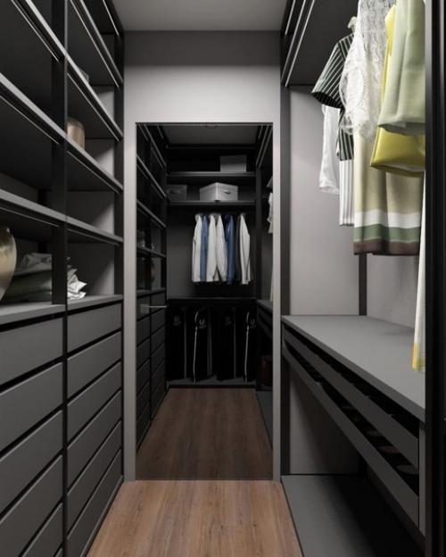 Проект гардеробной в квартире. 03