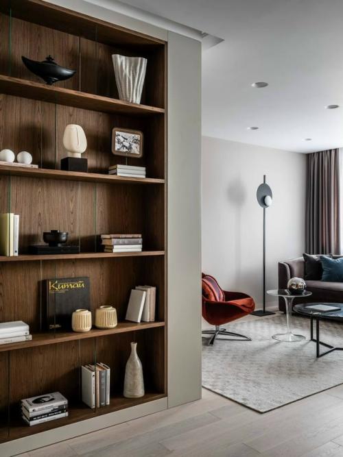 Сдержанный минимализм с чёрными акцентами: стильная альтернатива классике. 03