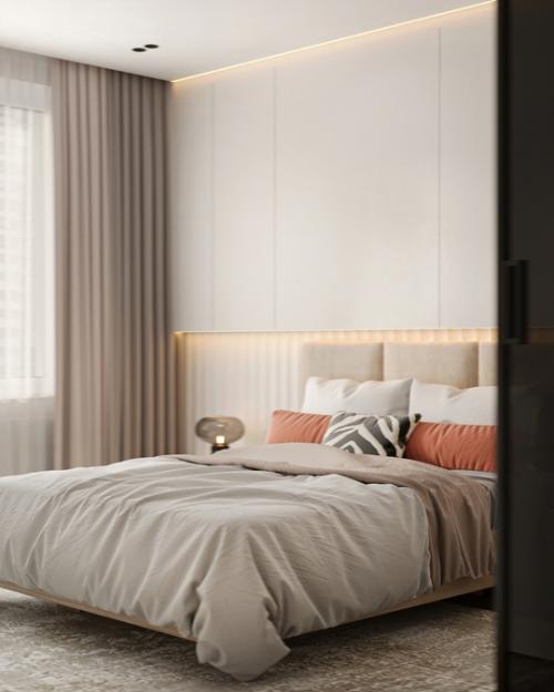 Проект однокомнатной квартиры 44 кв. 06