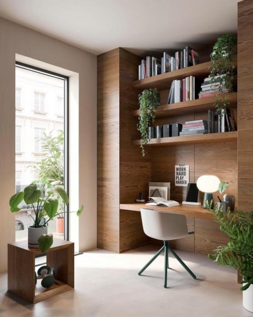 Рабочее место дома - необходимое пространство практически в каждой квартире. 02