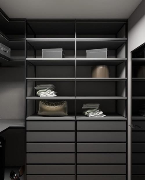 Проект гардеробной в квартире. 01