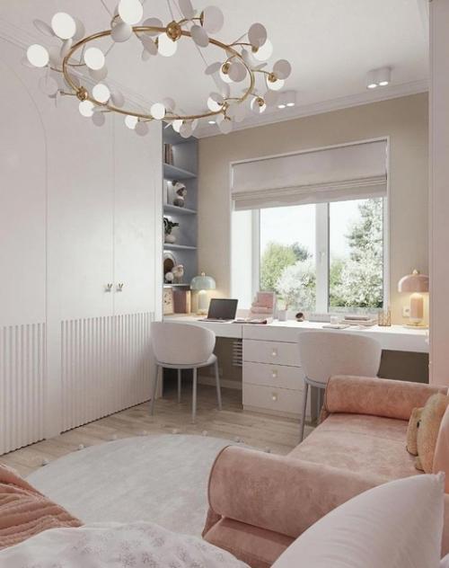 Детская комната в нежных цветах. 03