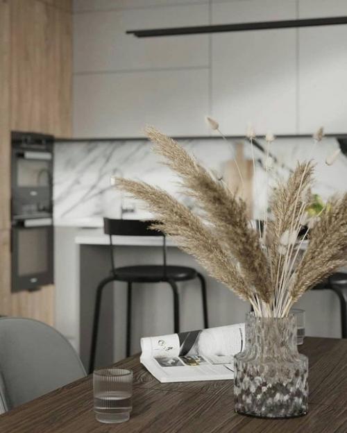 Дизайн кухни - гостиной. 05