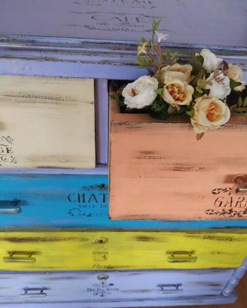 Весь декор мебели - мой. 04