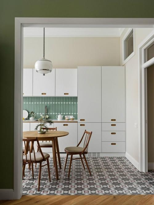 Скандинавский вайб 60-х: квартира в старом фонде Петербурга. 01