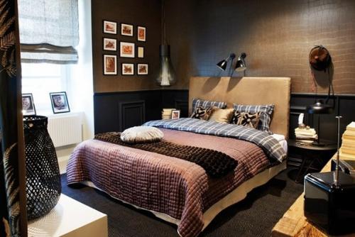 Коричневый цвет в интерьере. 09