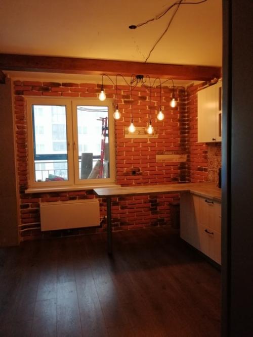 Добрый день.  Кухня в процессе. 04