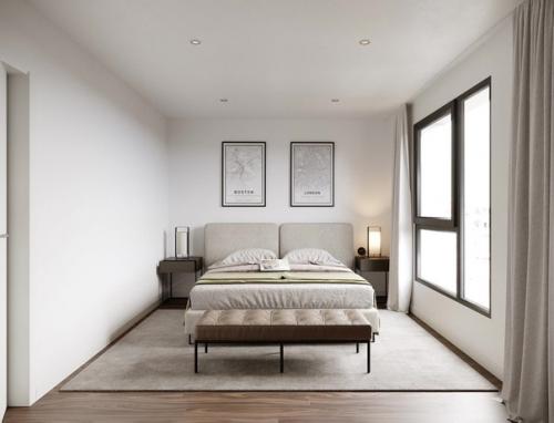 Современный интерьер. В светлых тонах. 04