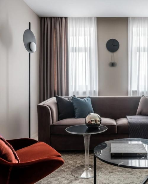 Интерьер квартиры в стиле - минимализм. 01