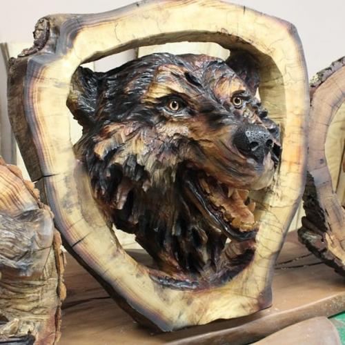 Скульптуры для украшения интерьера загородного дома от мастера - резчика, скульптора Smirnov_Workroom (инстаграм. 01