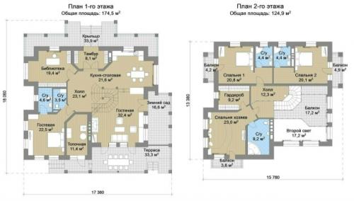 Элегантный стильный коттедж. 02