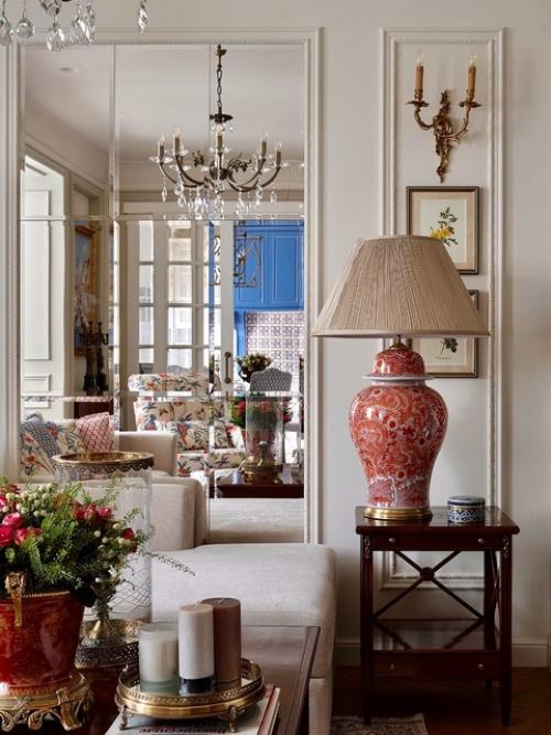 Элегантный интерьер, наполненный оттенками и принтами. 02