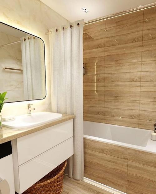 Дизайн совмещённого санузла. 03