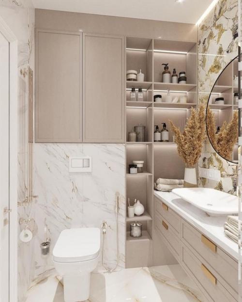 Дизайн - проект санузла. 01