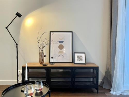 Уютная студия. В современном стиле. 01