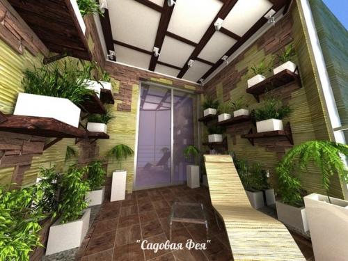 Зимние сады.  Зимний сад - это воплощение недостижимой мечты детства, чтобы всегда было лето. 02