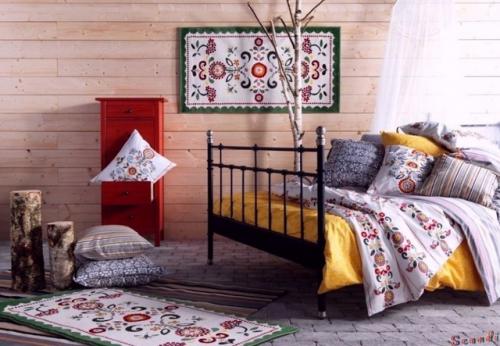 Вы используете ли старинный текстиль в современном интерьере? 06