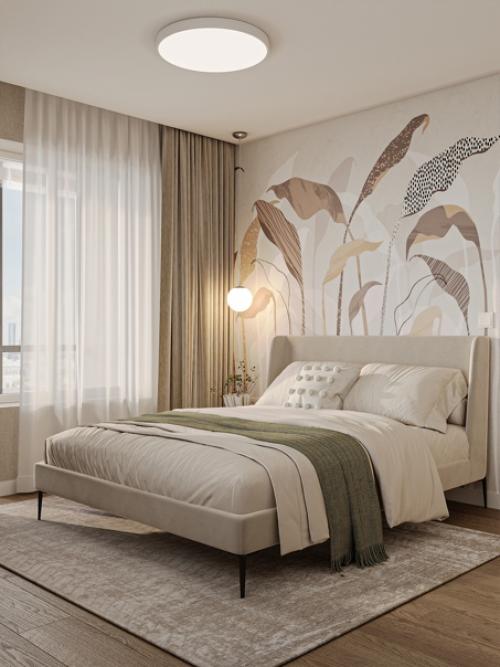 Первый день нового года хочется начать с этой спальни из нашего проекта в Ижевске. 05