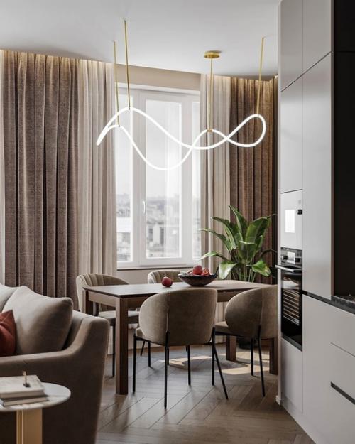 Интерьер квартиры в современном стиле. 03