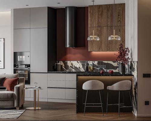 Интерьер квартиры в современном стиле. 01