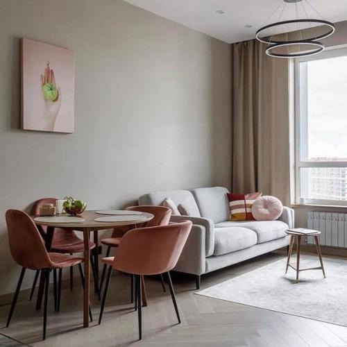 Минималистичный интерьер однокомнатной квартиры площадью 47 м. 02