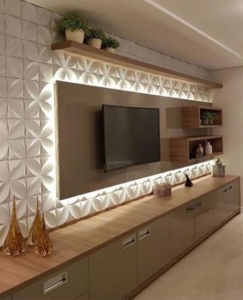 Варианты оформления зон для тв. 01