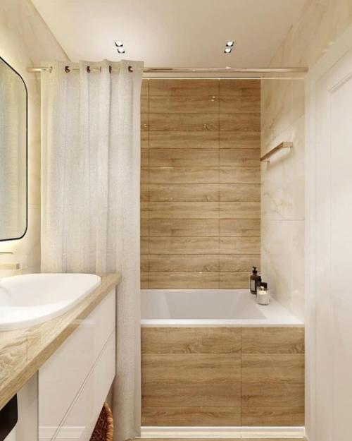 Дизайн совмещённого санузла. 02