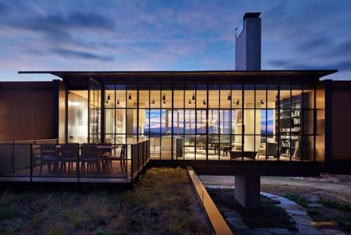 Часть 1. резиденция в беркшире (Berkshire Residence) в США от Olson Kundig Architects. 07
