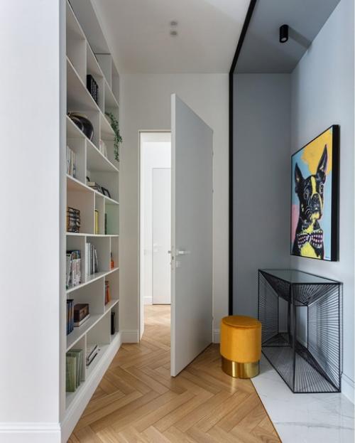 Реализованный интерьер квартиры, площадью 68 кв. 07