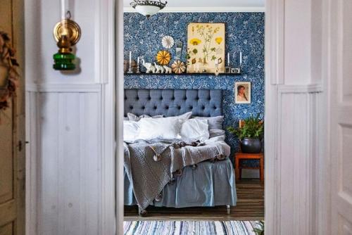 Новогодний декор в стиле ретро для дома 1920-х годов в Швеции. 08