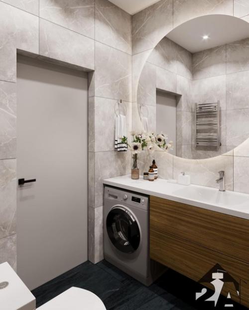 Совместный санузел.  Общая площадь 4, 4 м 2. 02