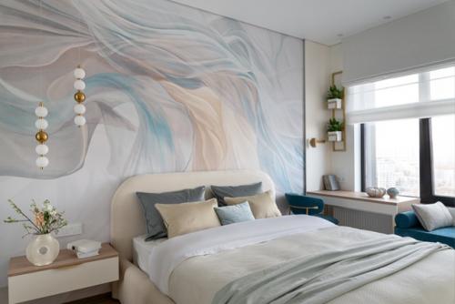 Дизайн 1-комнатной квартиры 33 м 2 в ЖК Level нагатинская в Москве. 06