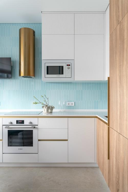 Дизайн 1-комнатной квартиры 33 м 2 в ЖК Level нагатинская в Москве. 02