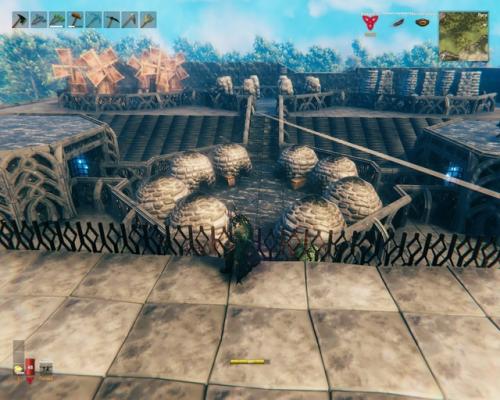 База завершена процентов на 70, интерьер внутри дома требует ещё много работы. 02