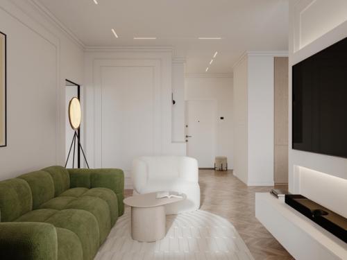 Дизайн проект кухни - гостиной. 06