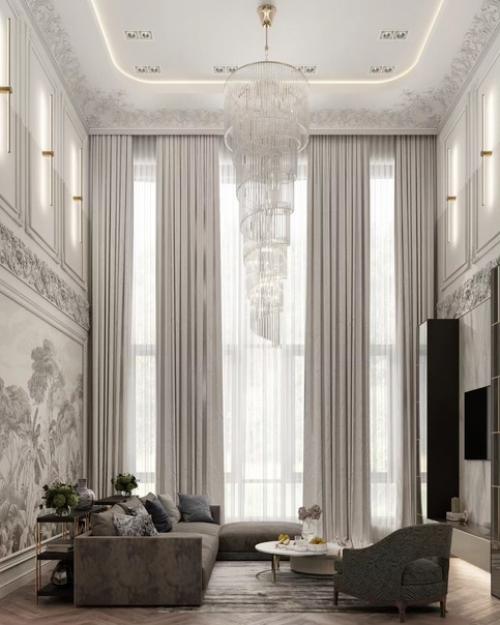 Восхитительная гостиная в частном доме города сочи. 09