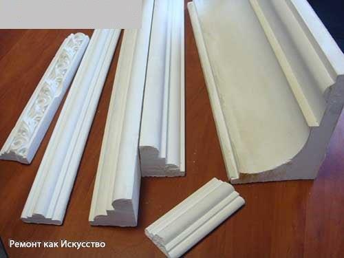 Потолочный плинтус - как клеить. 04